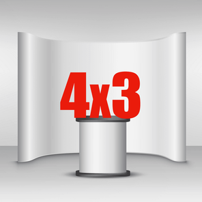 Стенд Pop-up 4х3 секции