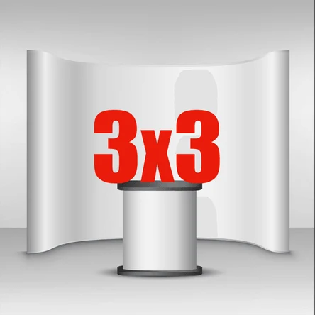 Стенд Pop-up 3х3 секции