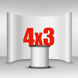 Стенд Pop-up 4х3 секции