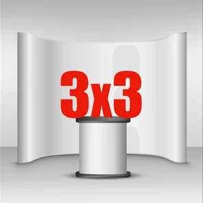 Стенд Pop-up 3х3 секции