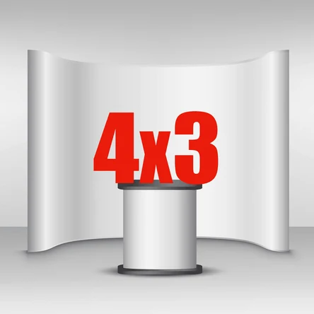 Стенд Pop-up 4х3 секции